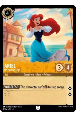 Ariel - On Human Legs