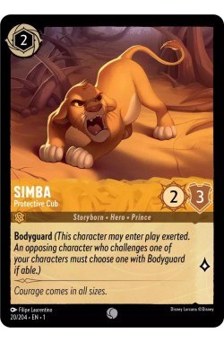 Simba - Protective Cub