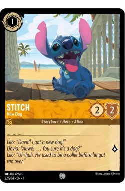 Stitch - New Dog