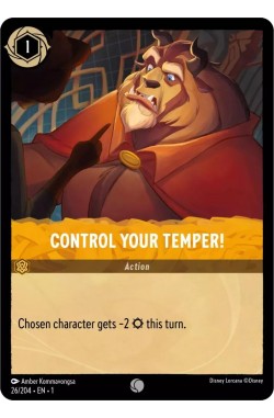 Control Your Temper!