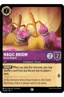 Magic Broom - Bucket Brigade