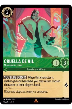 Cruella De Vil - Miserable as Usual