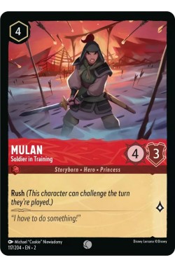 Mulan - Soldier in Training