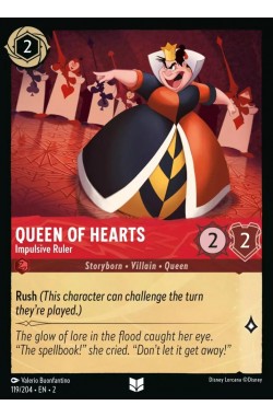 Queen of Hearts - Impulsive Ruler