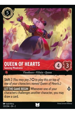 Queen of Hearts - Sensing Weakness