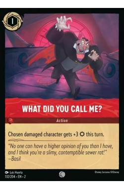 What Did You Call Me?