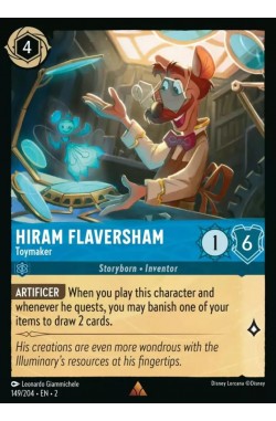Hiram Flaversham - Toymaker