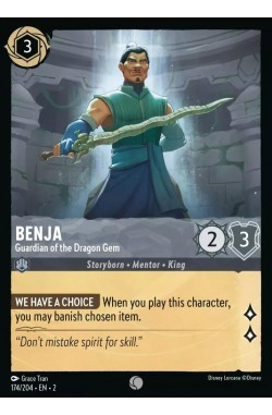 Benja - Guardian of the Dragon Gem
