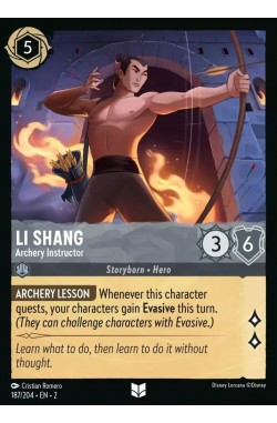 Li Shang - Archery Instructor