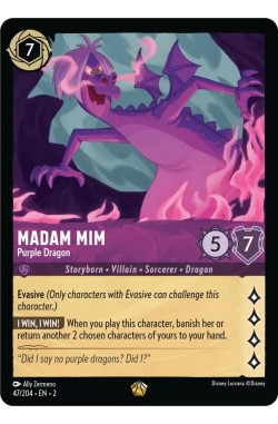 Madam Mim - Purple Dragon