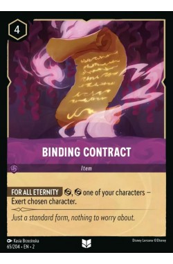 Binding Contract