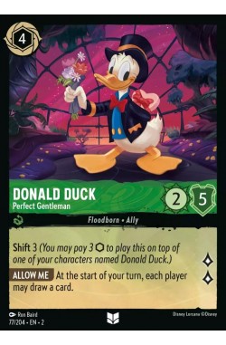 Donald Duck - Perfect Gentleman