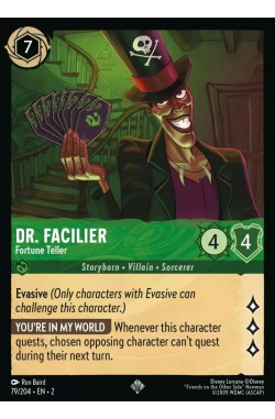 Dr. Facilier - Fortune Teller