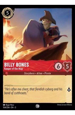 Billy Bones - Keeper of the Map