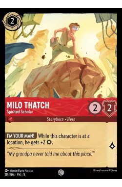 Milo Thatch - Spirited Scholar