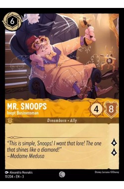 Mr. Snoops - Inept Businessman