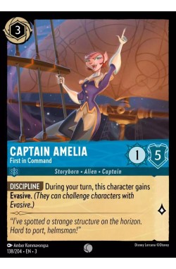 Captain Amelia - First in Command