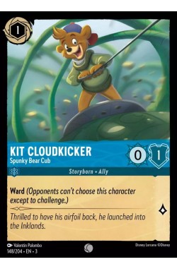 Kit Cloudkicker - Spunky Bear Cub