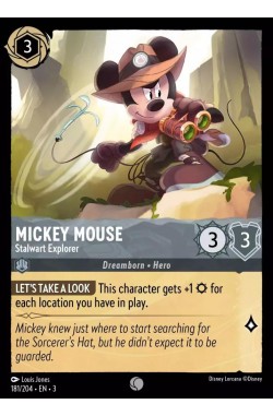 Mickey Mouse - Stalwart Explorer
