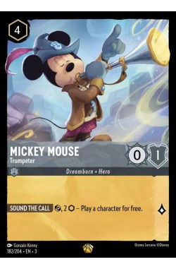 Mickey Mouse - Trumpeter