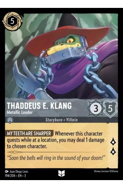 Thaddeus E. Klang - Metallic Leader