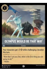Olympus Would Be That Way