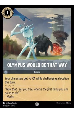 Olympus Would Be That Way