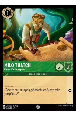 Milo Thatch - Clever Cartographer