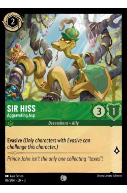Sir Hiss - Aggravating Asp