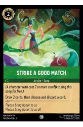 Strike a Good Match Strike a Good Match