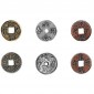 Metal Coins - Far East (24 coins)