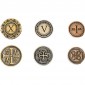 Metal Coins - Medieval (24 coins)