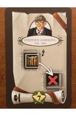 Newton: Stephen Hawking Promo Card