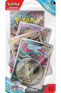 Pokemon TCG Stellar Crown - Premium Checklane (Roaring Moon) Pokemon TCG Stellar Crown - Premium Checklane (Roaring Moon)