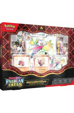 Pokemon Paldean Fates - Premium Collection Skeledirge Pokemon Paldean Fates - Premium Collection Skeledirge