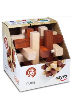 Cayro Cube Houten Puzzel