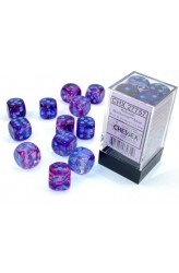 Chessex Dobbelsteen 16mm Nebula Nocturnal/Blue Chessex Dobbelsteen 16mm Nebula Nocturnal/Blue