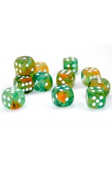 Chessex Dobbelsteen 16mm Nebula Spring/White Chessex Dobbelsteen 16mm Nebula Spring/White