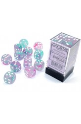 Chessex Dobbelsteen 16mm Nebula Wisteria/White Chessex Dobbelsteen 16mm Nebula Wisteria/White