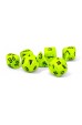 Chessex Mini Polyhedral 7 Die Set - Vortex Bright Green 7-Die Set Chessex Mini Polyhedral 7 Die Set - Vortex Bright Green 7-Die Set