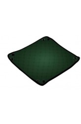 Neoprene Dice Tray - Roller Green