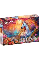 Enchanted Unicorn - Enjoy Puzzel (1000) Enchanted Unicorn - Enjoy Puzzel (1000)