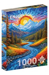 Sunrise Landscape - Enjoy Puzzel (1000)