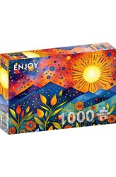 Sunset Rain - Enjoy Puzzel (1000)