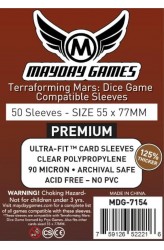 Mayday Terraforming Mars Dice Game Compatible Premium Sleeves (55x77mm) - 50 stuks