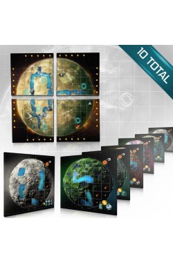 Planet Unknown - Neoprene Supermoon mats