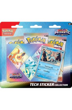 Pokemon Prismatic Evolutions - Tech Sticker Collection Glaceon Pokemon Prismatic Evolutions - Tech Sticker Collection Glaceon