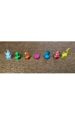 Wroth: Metal Troop Tokens Wroth: Metal Troop Tokens