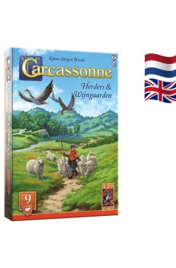 Carcassonne: Herders en Wijngaarden Uitbreiding 9 Carcassonne: Herders en Wijngaarden Uitbreiding 9