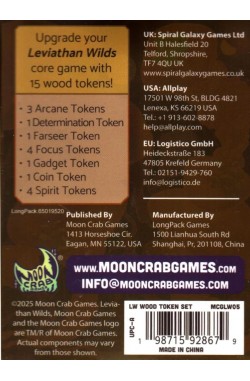 Leviathan Wilds: Wood Token Set